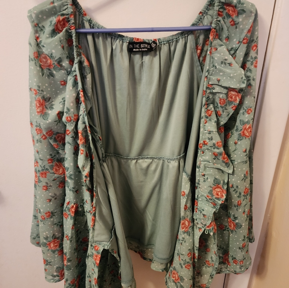 Wrap blouse - Picture 3 of 4